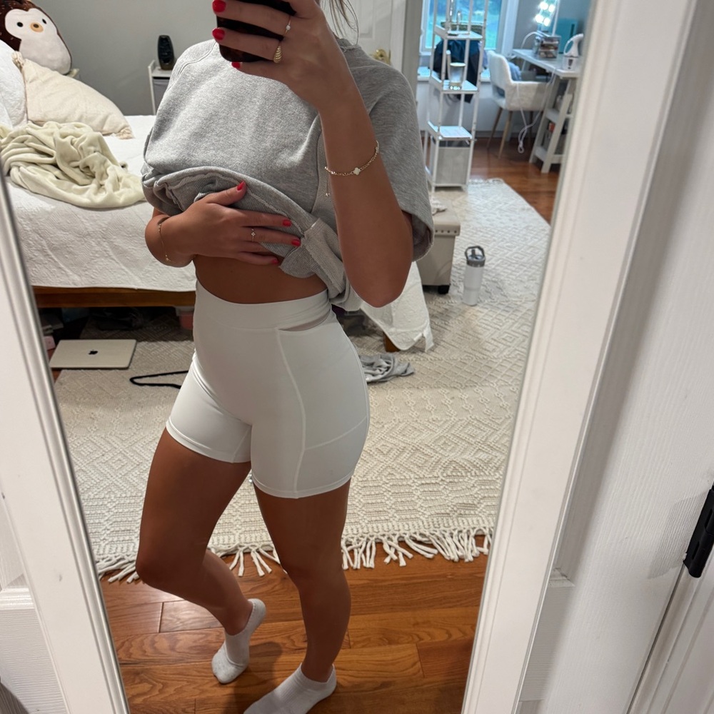 Aerie High Rise Short Court Shorts